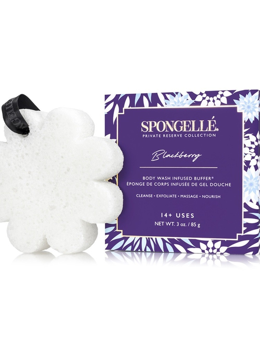 Spongelle Blackberry | Boxed Flower